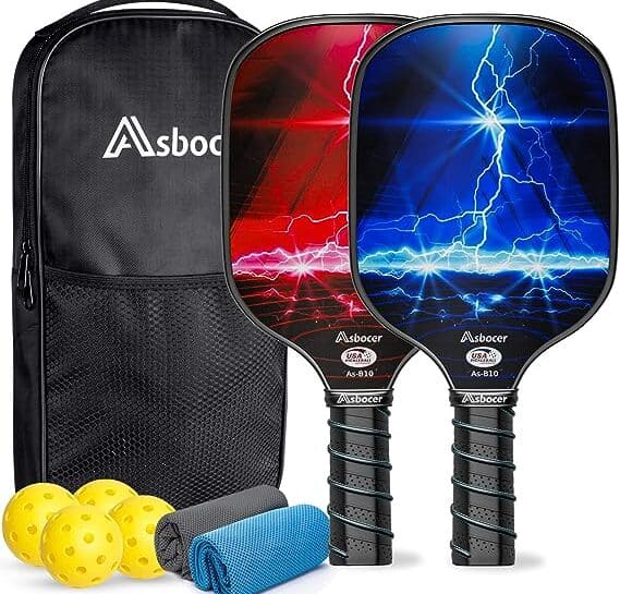 Asbocer Pickleball paddles set