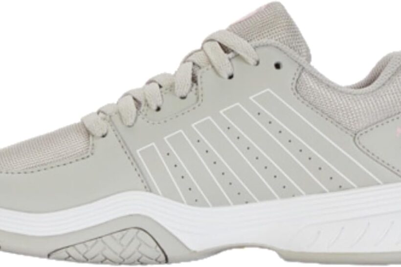 Grey K Swiss womens pickleball shoes