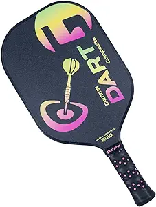 GAMMA Dart Pickleball Paddle Black