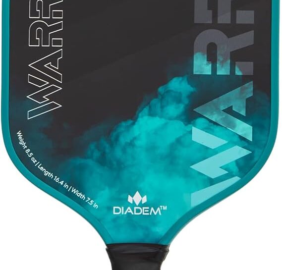 Diadem Warrior Pickleball Paddle Teal