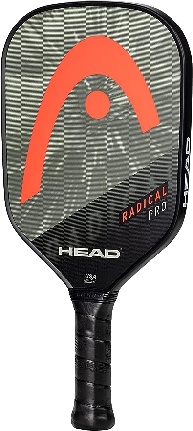 Grey and orange Head Radical pro Pickleball paddle