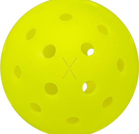 Franklin X-40 Pickleball balls optic yellow