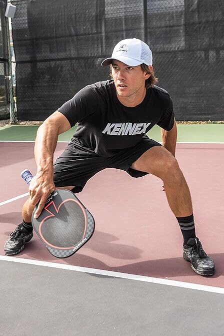 A serious pickleball player who plays for the competitive nature of pickleball.