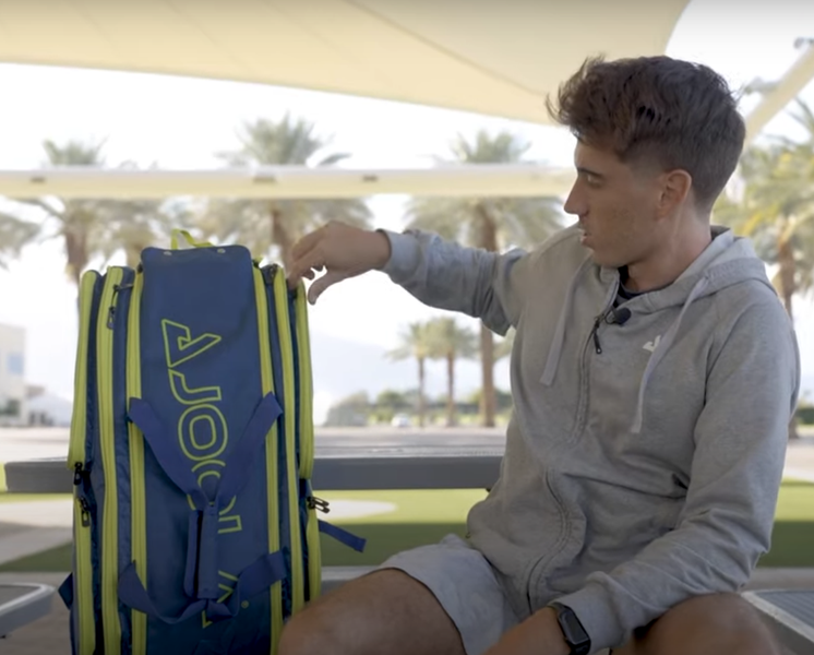 Federico Staksrud Pickleball Bag: The JOOLA Tour Elite Pro.